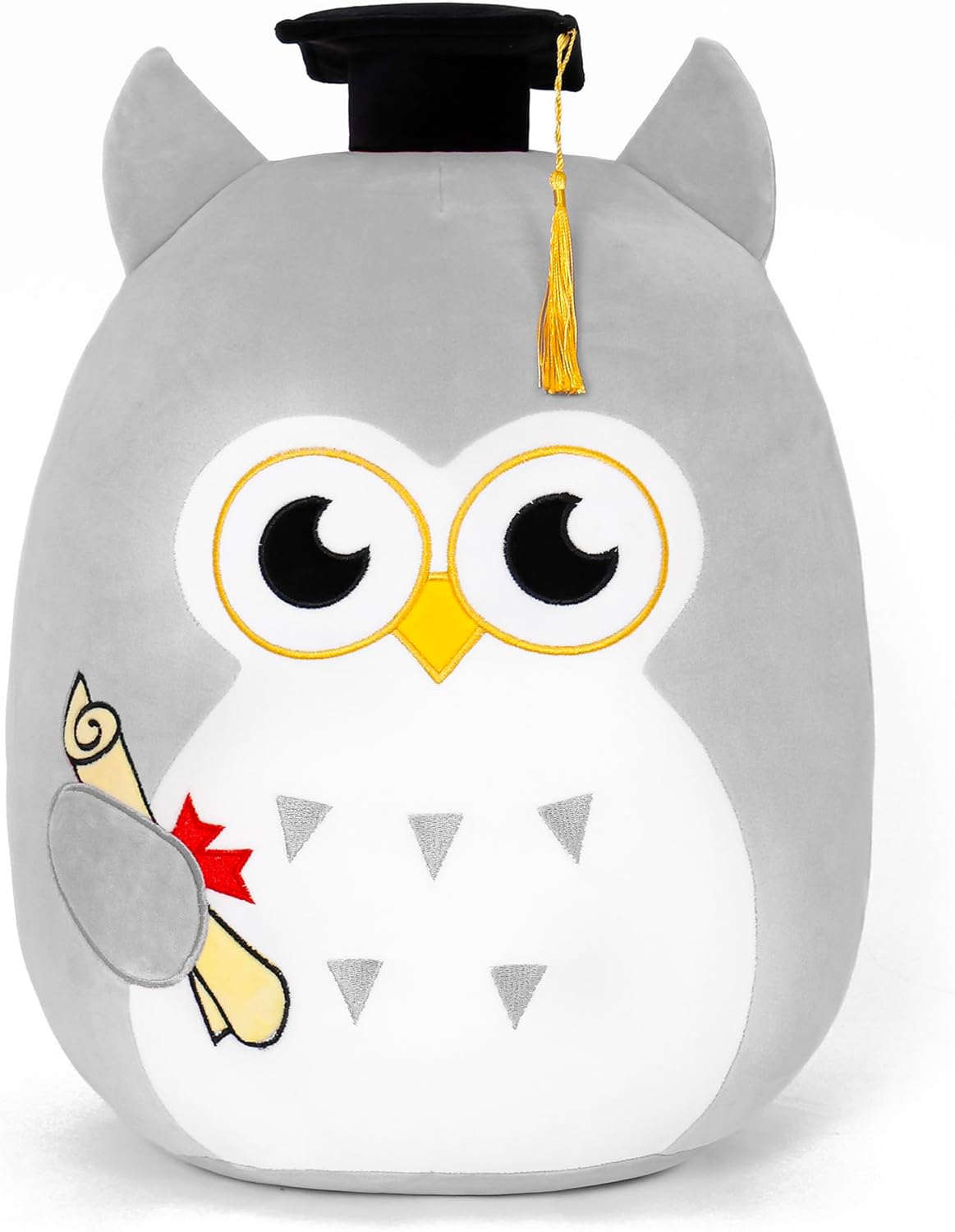 Graduation Plush Owl Pillow Toy for Her Girlfriend Lover Kids