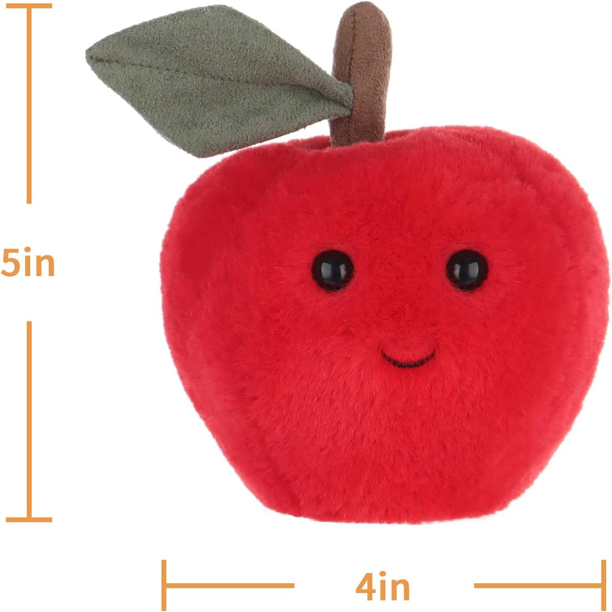 Apricot Lamb Plush Sweet Apple Toy