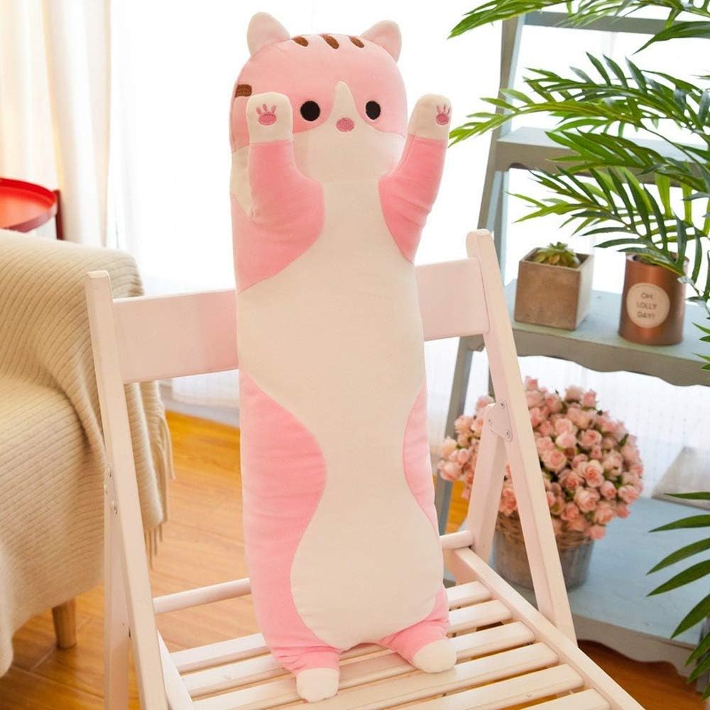 Shangman Cute Plush Cat Pillow Toy