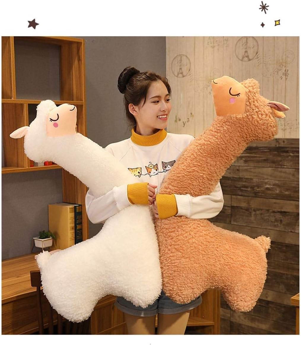 Hofun4U Alpaca Plush Pillow 51 Inch Long Body Pillow