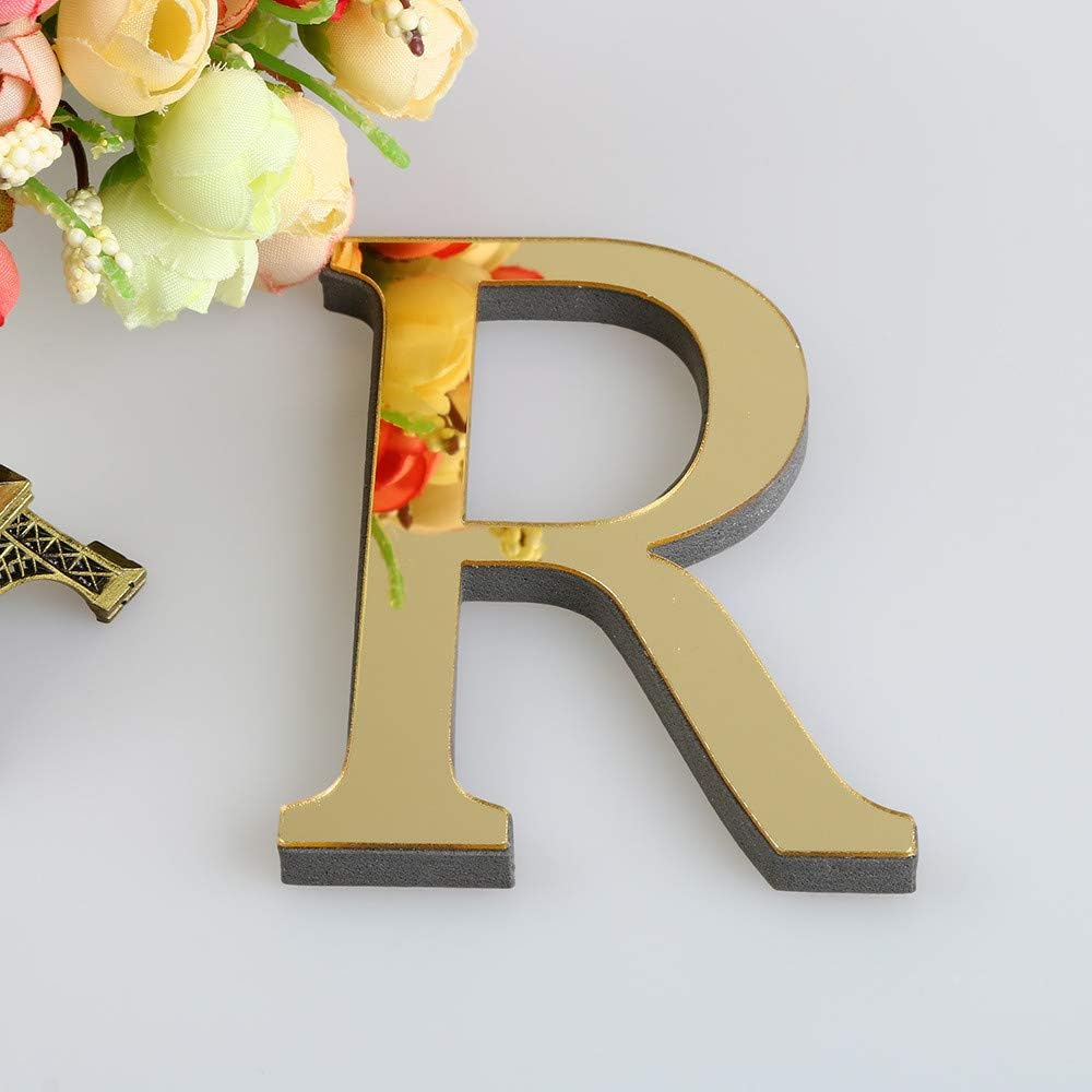 Metal Initials Wall Decor 12 Inch Letters