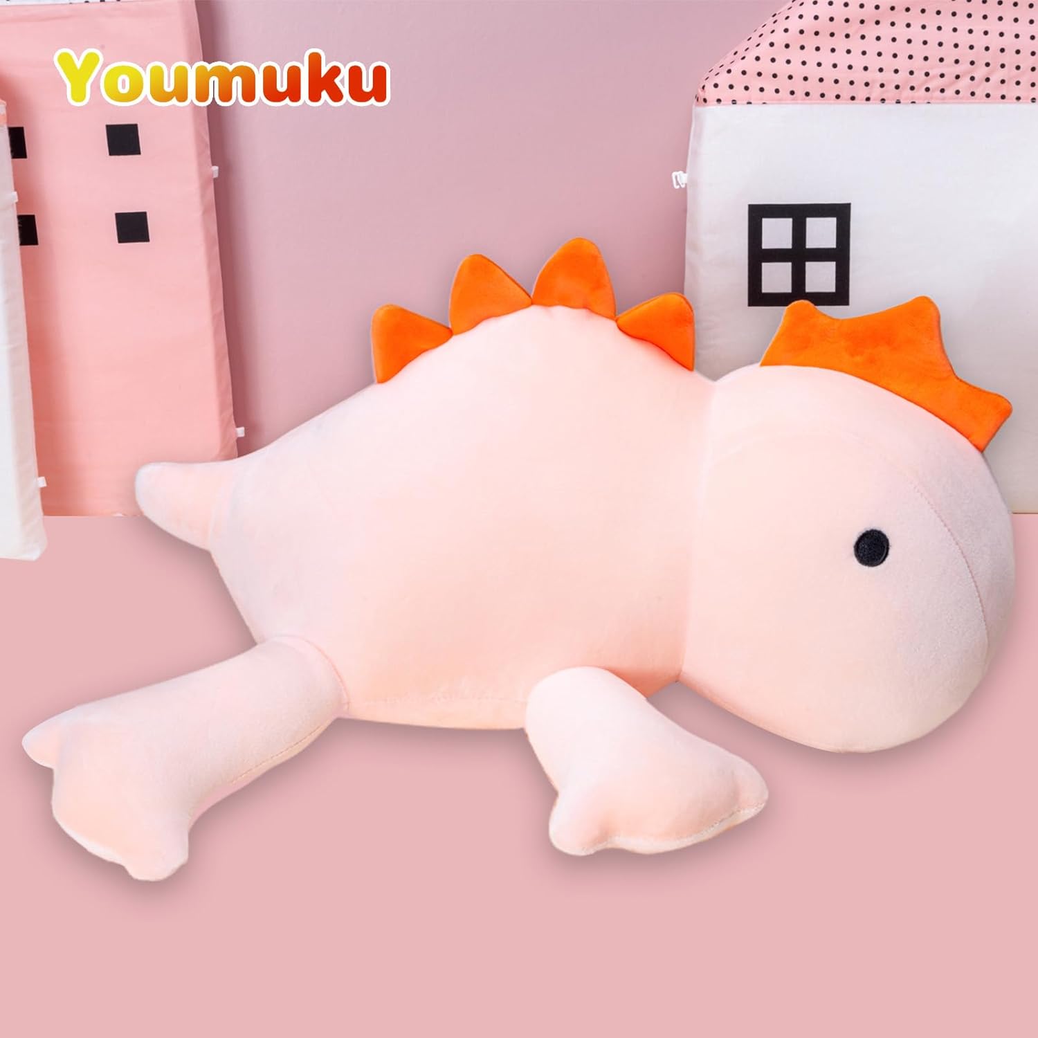 Weighted Dinosaur Plush Toy for Kids and Adults