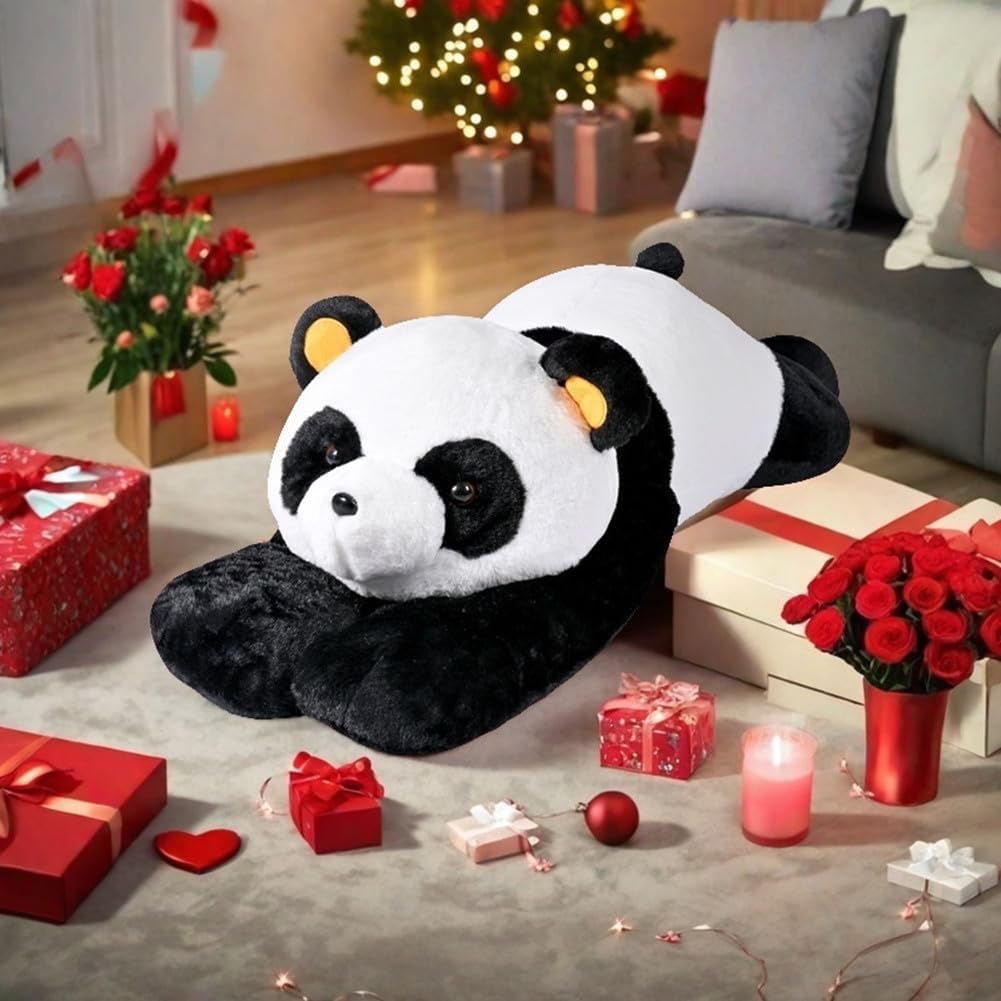 Large Panda Plush Pillow Cuddle Toy