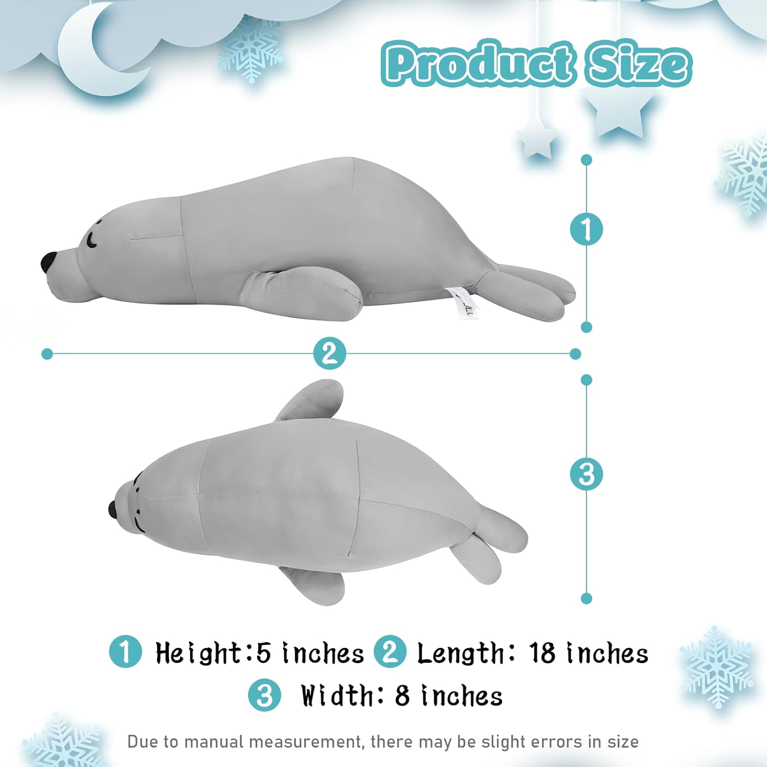 My OLi 18 Inch Seal Cooling Pillow 1
