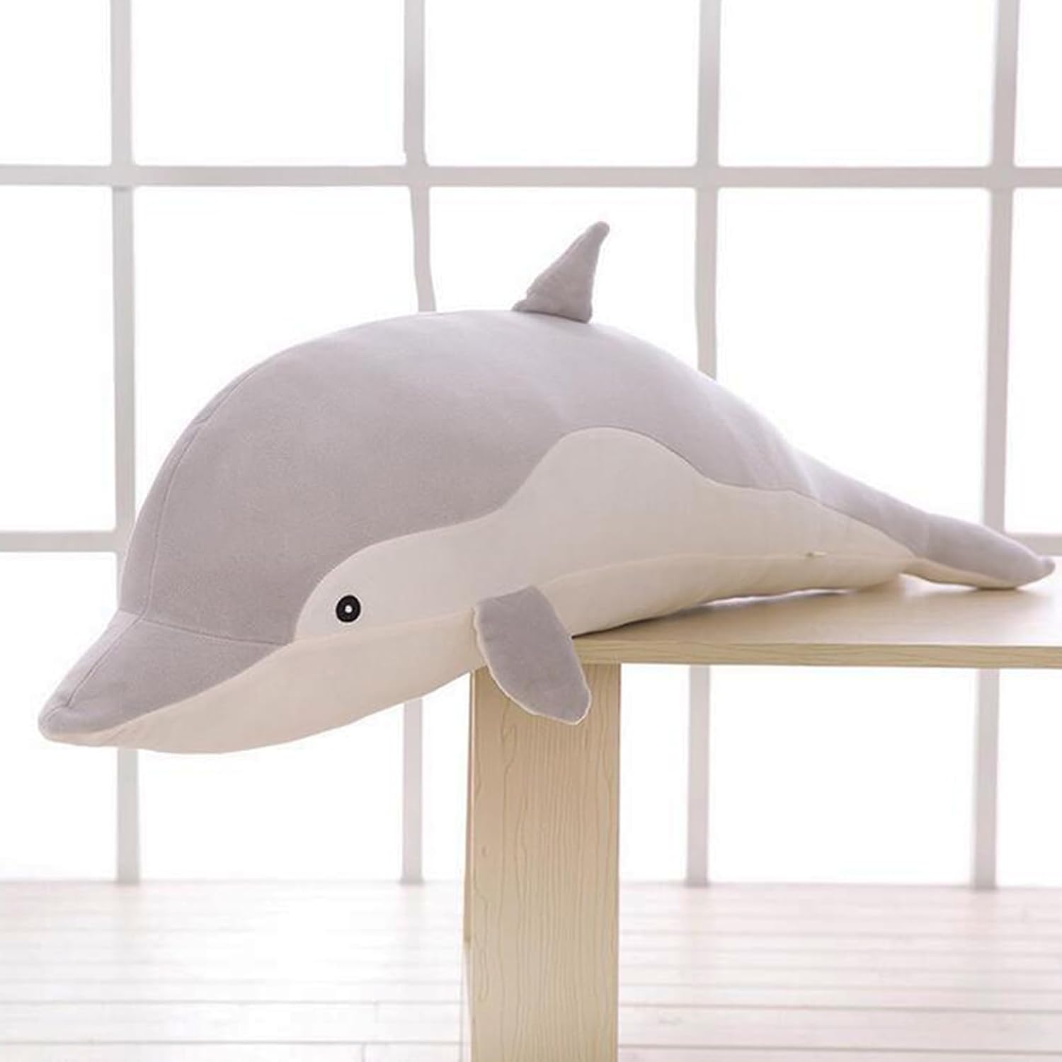 Levenkeness Dolphin Plush Hugging Pillow