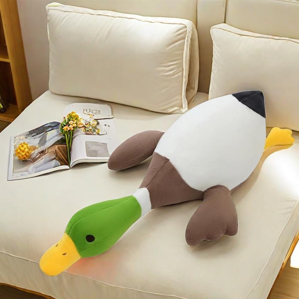Giant Mallard Duck Plush Pillow for All Ages
