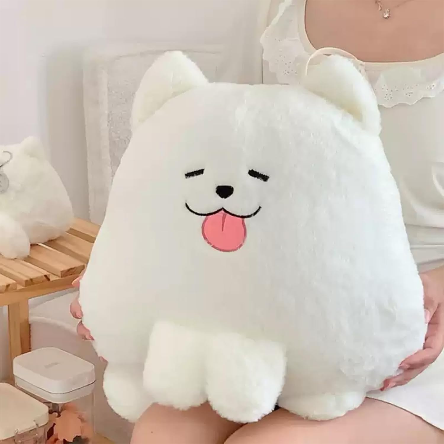 Goylmc Dog Plush Pillow 14 Inch