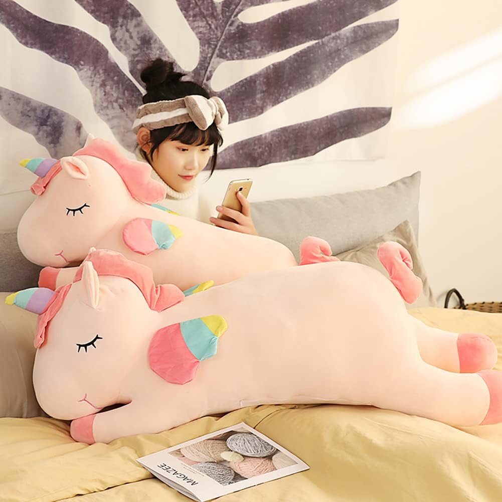 Cute Unicorn Plush Hugging Pillow Toy
