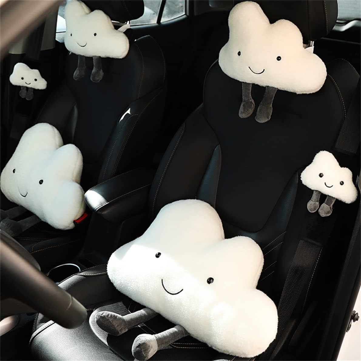 Cloud Pillows Cute Home Plush Pillow Car Headrest Cushion