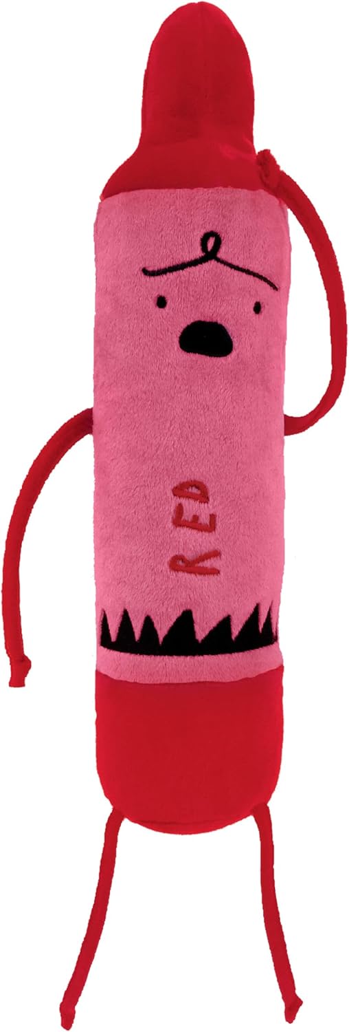 MerryMakers Red Plush Crayon Toy 12-Inch 1