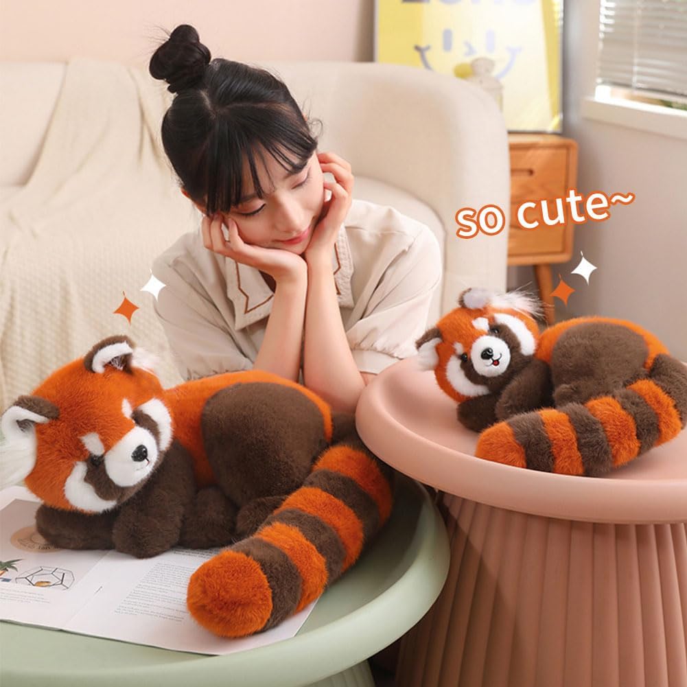 98 Inch Red Panda Weighted Plush