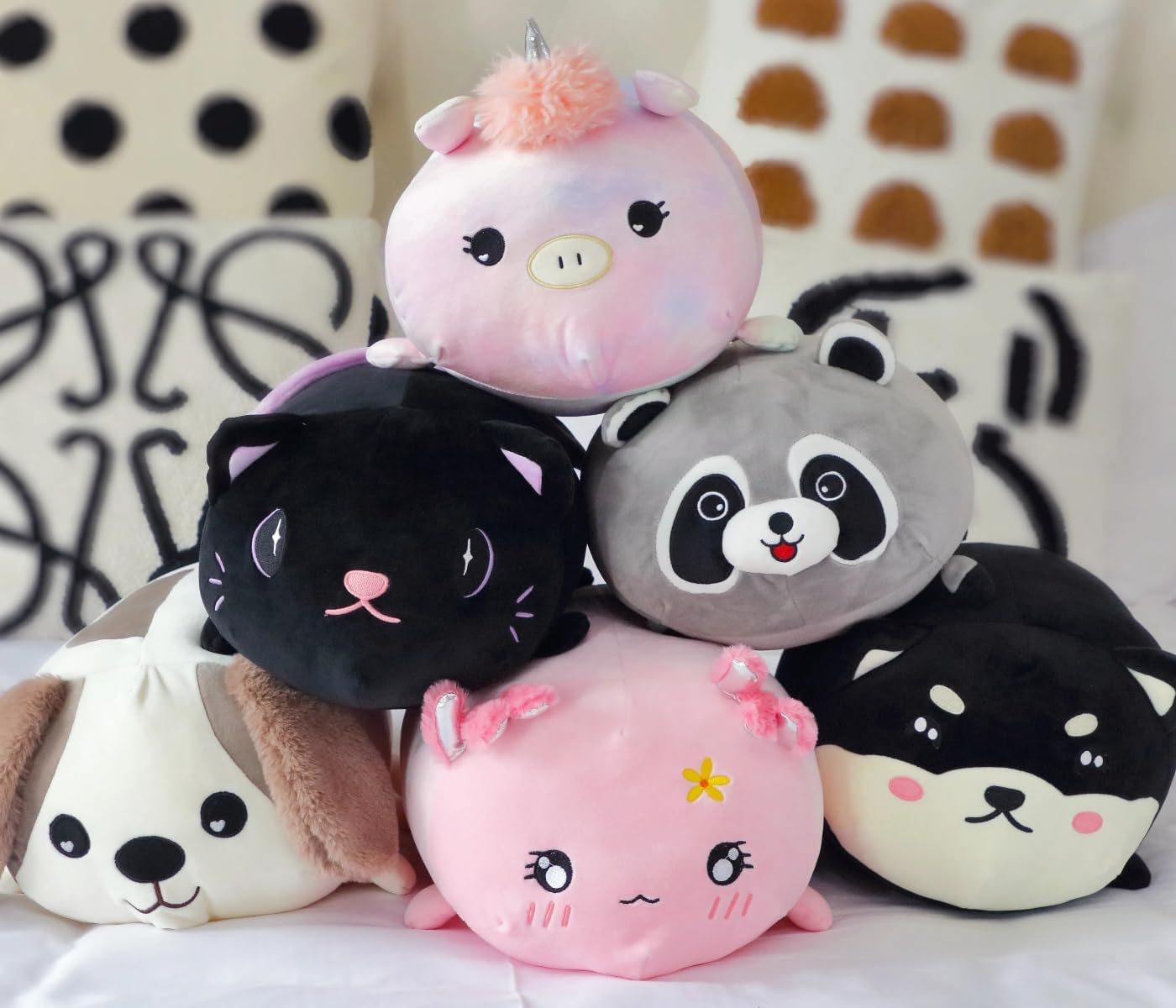 Cuteoy 177 Inch Plush Pillow for Kids