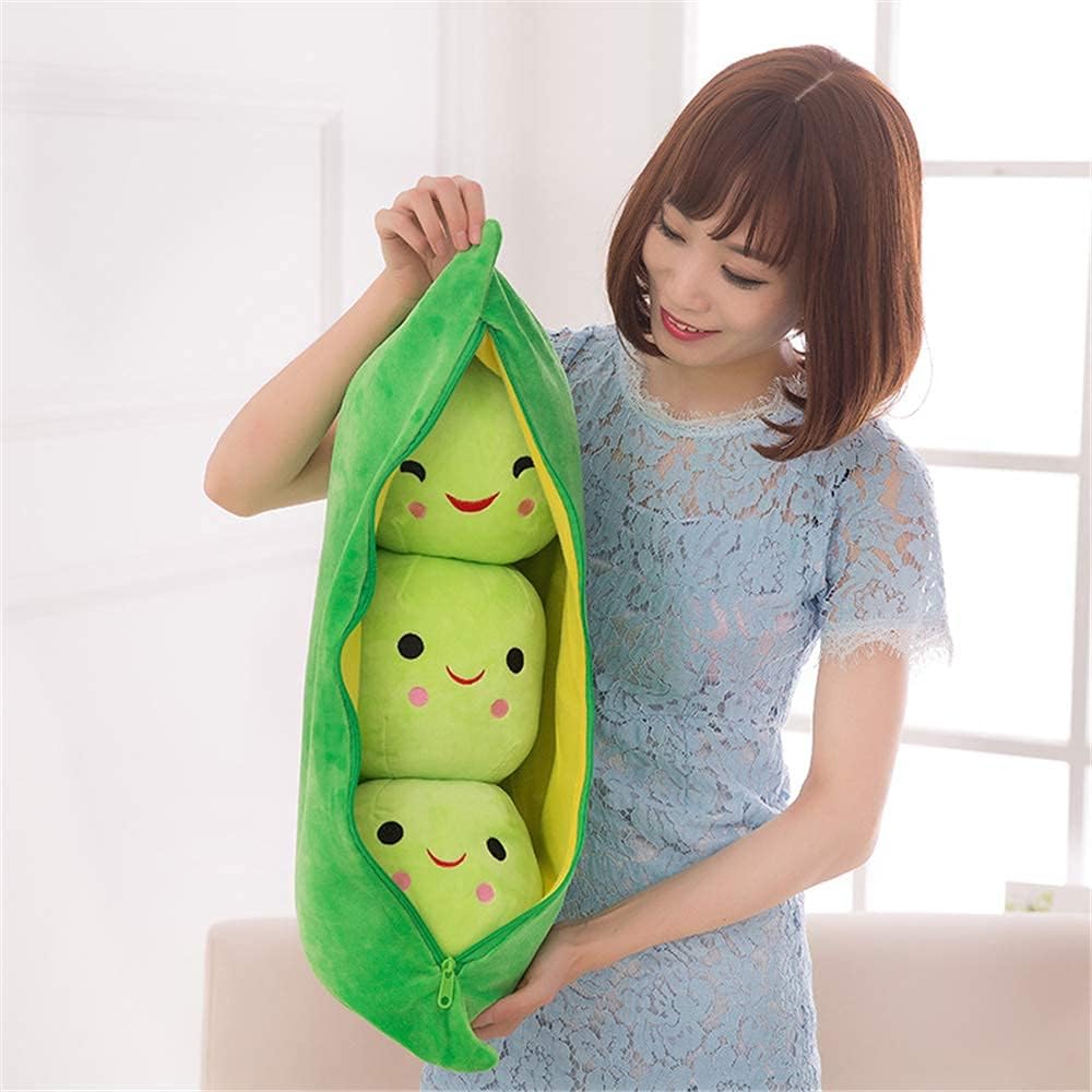 Giant Peas in a Pod Plush Pillow