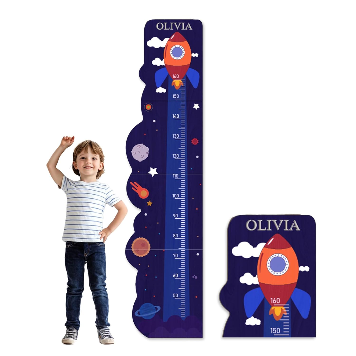 Personalized Name Growth Chart for Wall 1