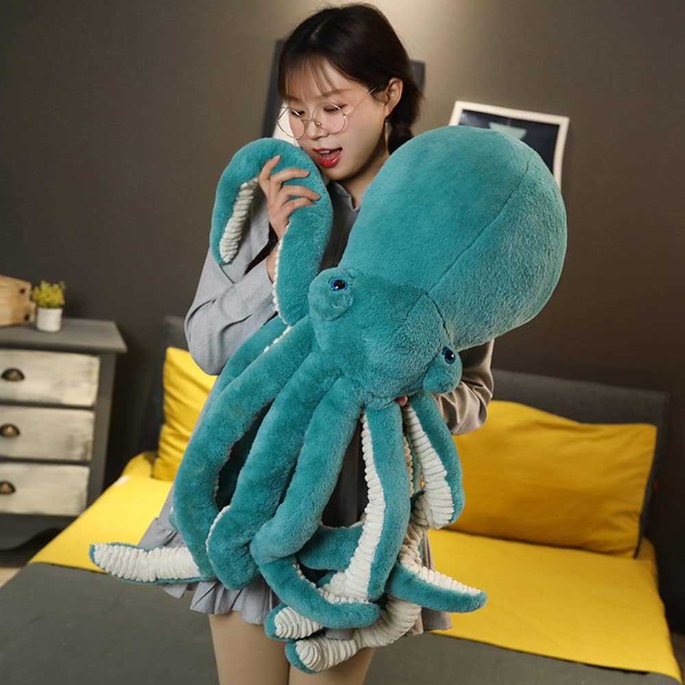 Stuffed Octopus Plush Toy 118 Inch Green