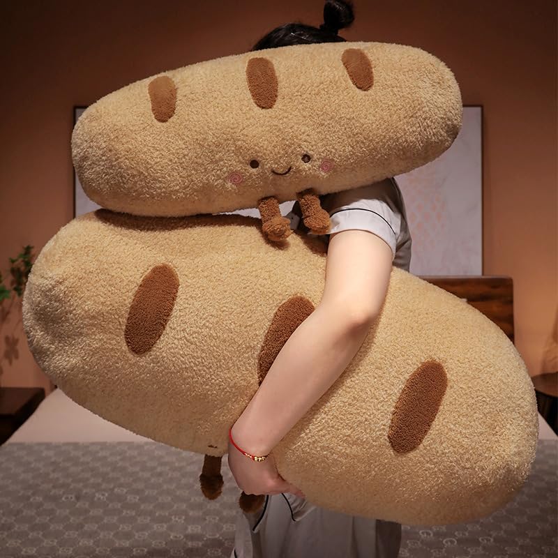 Cute Baguette Bread Plush Throw Pillow
