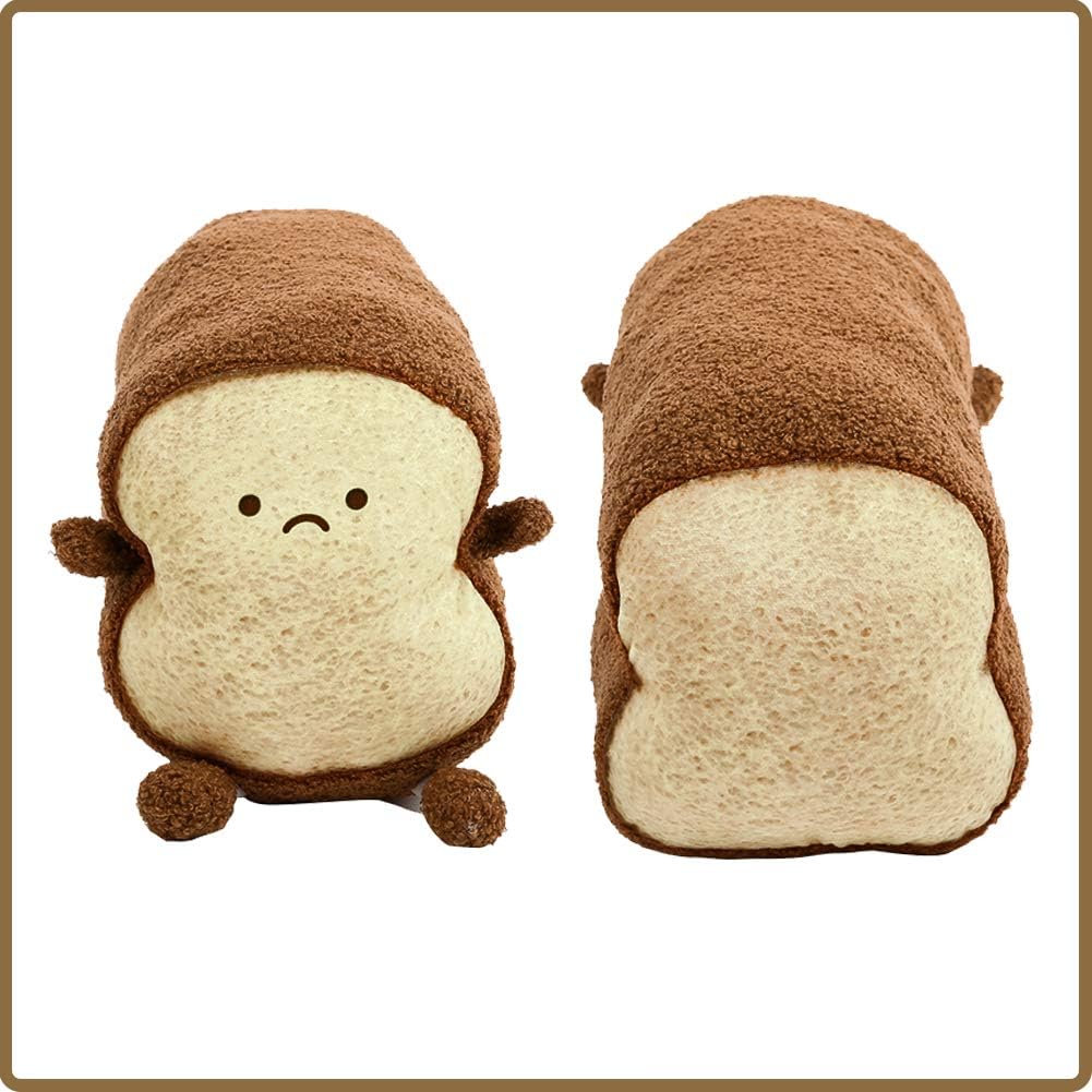 DENTRUN Toast Plush Pillow 15