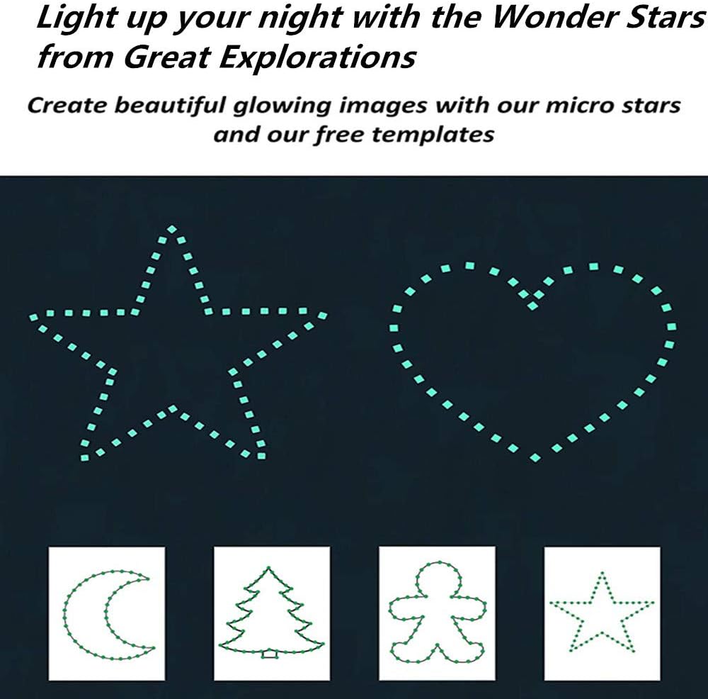 Aooyaoo Glow in The Dark Stars Wall Stickers