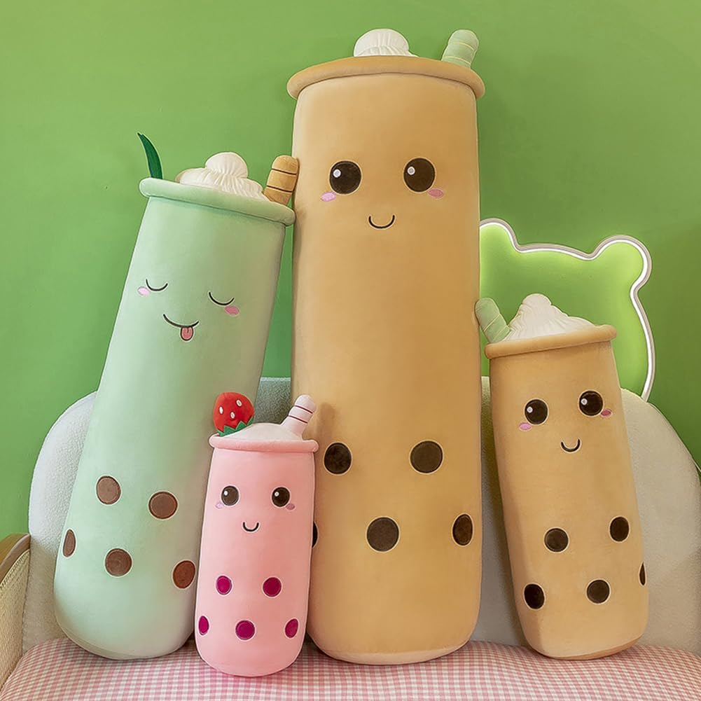 Cute Milk Tea Plush Pillow Toy