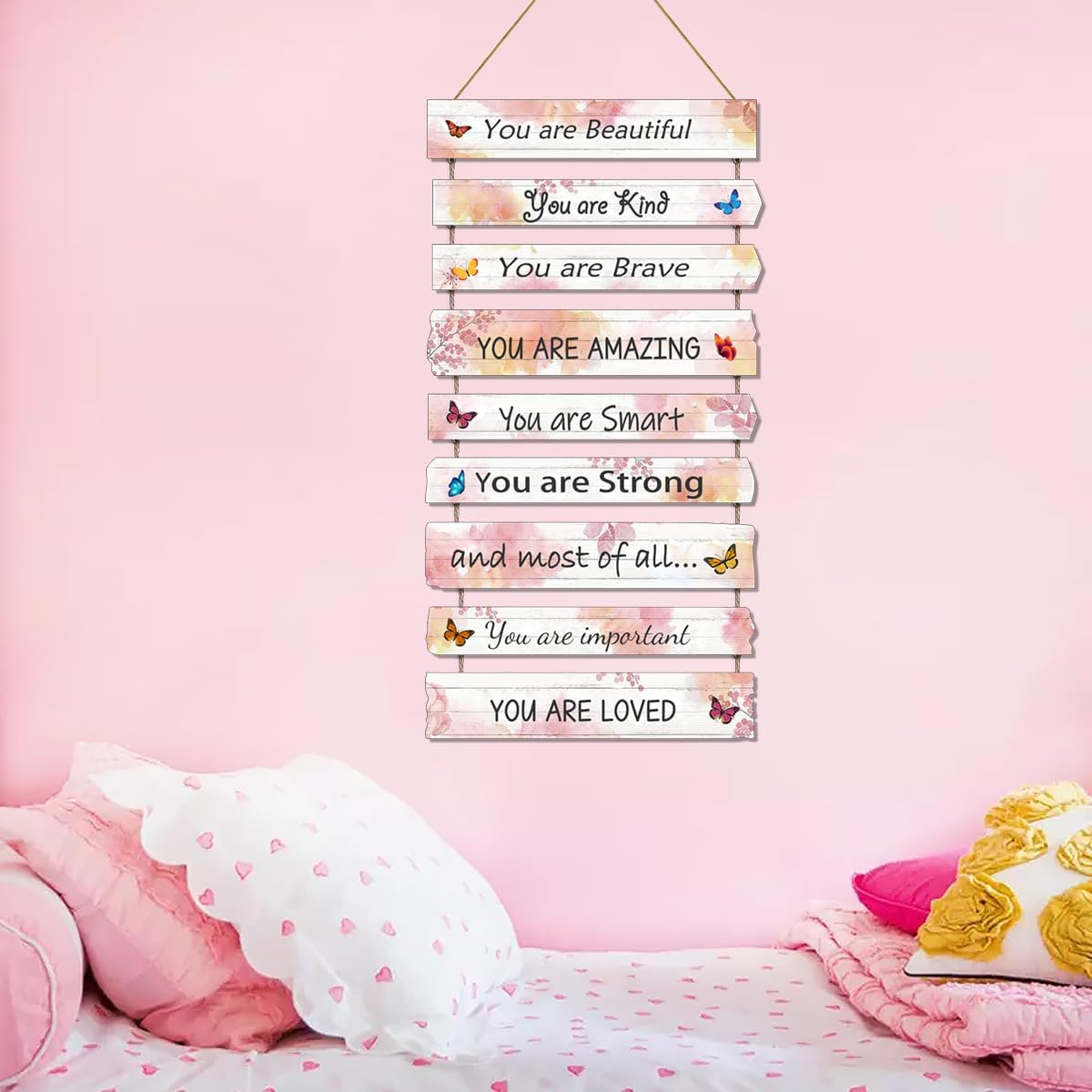 Butterfly Wall Decor for Girls Room