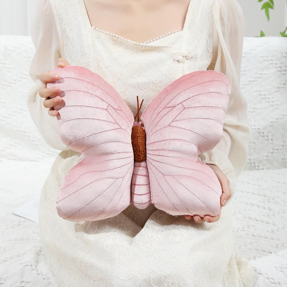 Butterfly Shaped Plush Pillow