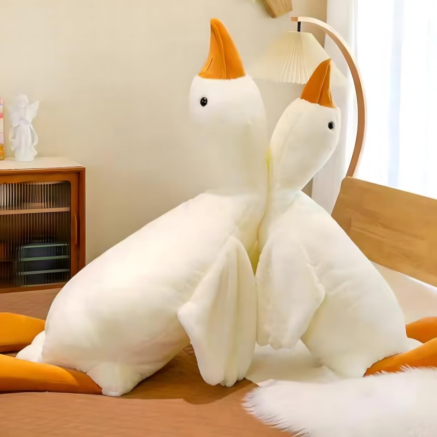 Ryttir Giant Goose Plush Pillow