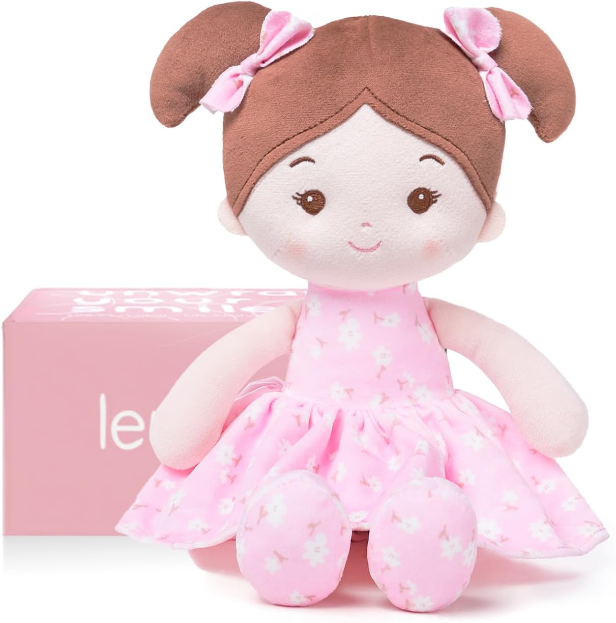 Soft Baby Doll Toys 12 Inches FloraBelle Pink