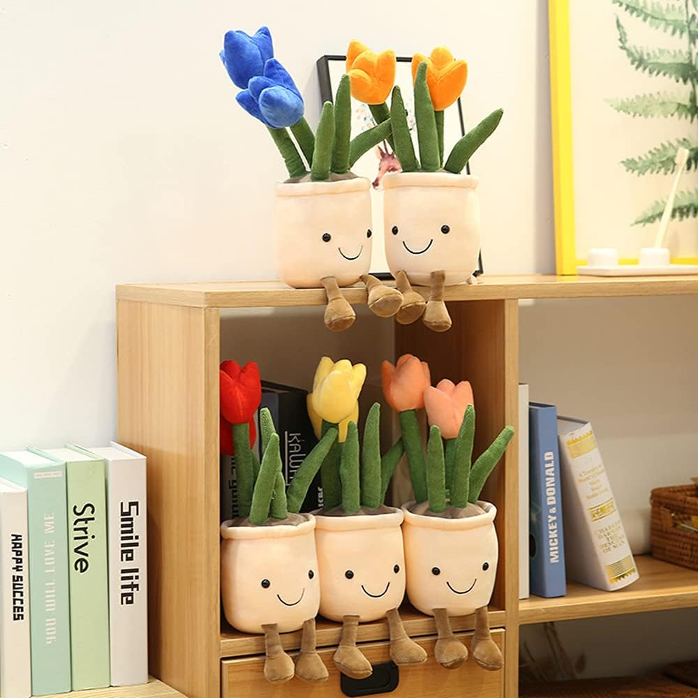 WuZhou Tulip Plush Pillow Toy
