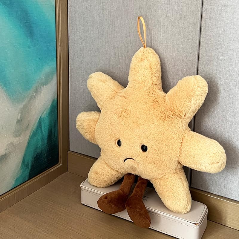 Plush Sun Throw Pillow - 14 Inch Cuddleable Stuffed Animal