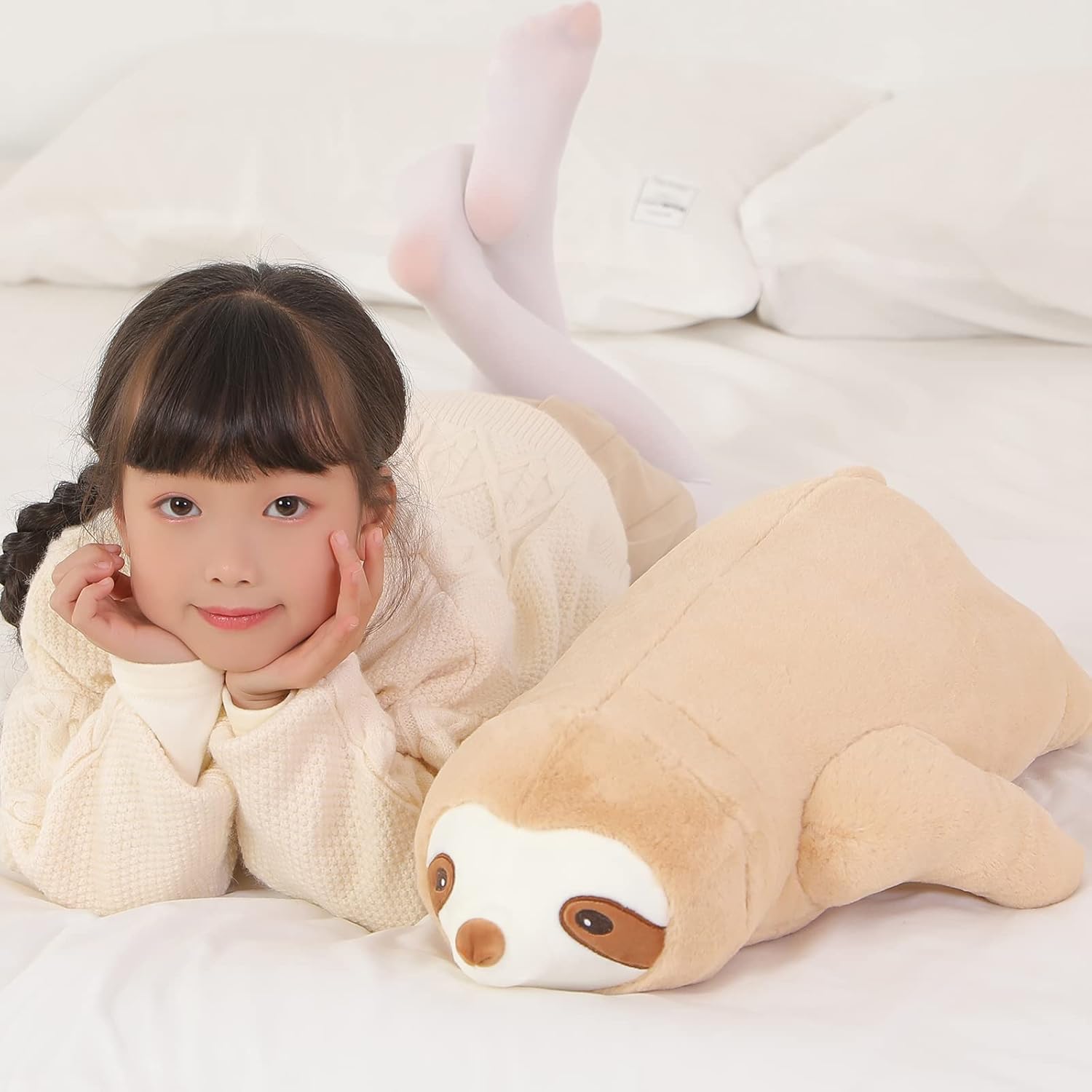 24 Inch Giant Sloth Plush Pillow Toy