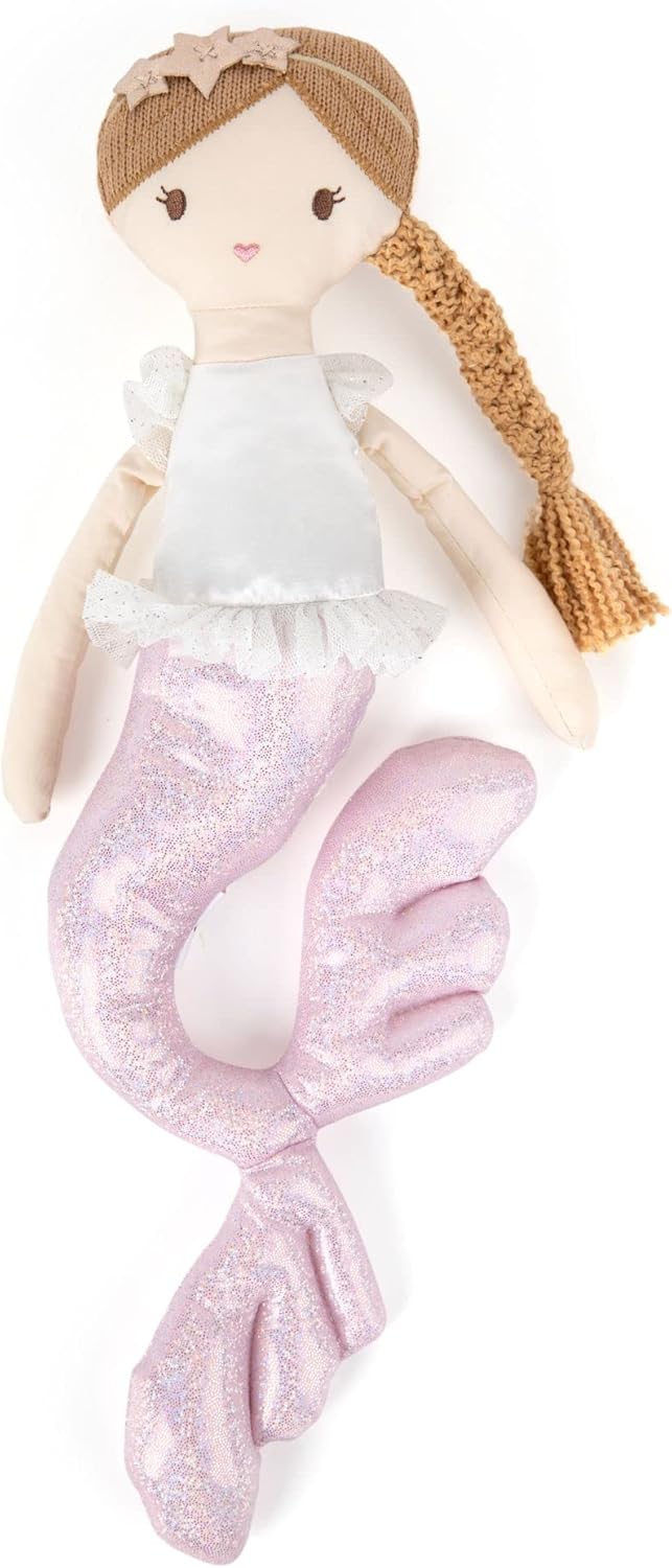 Plush Mermaid Doll - Soft Stuffed Animal