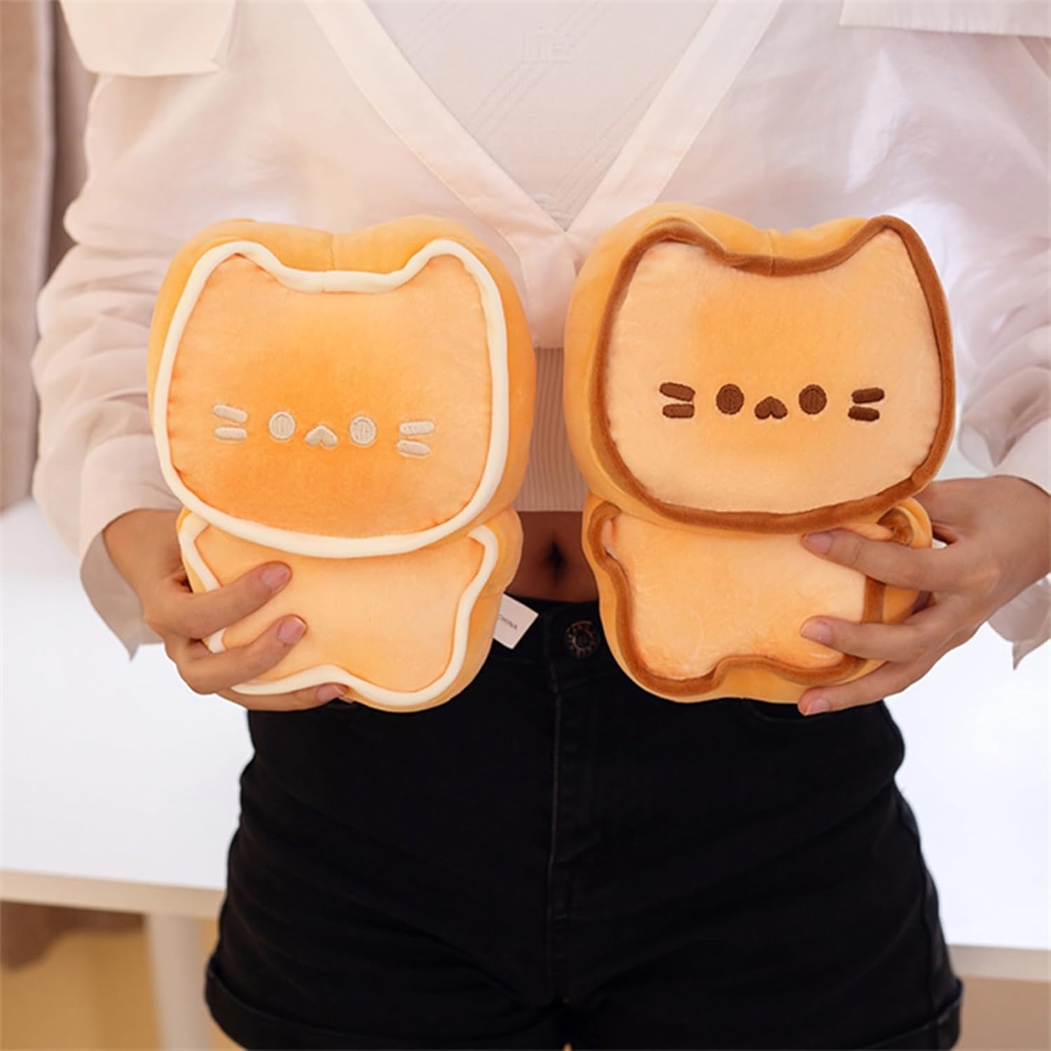 Hofun4U Butter Bread Plush Pillow