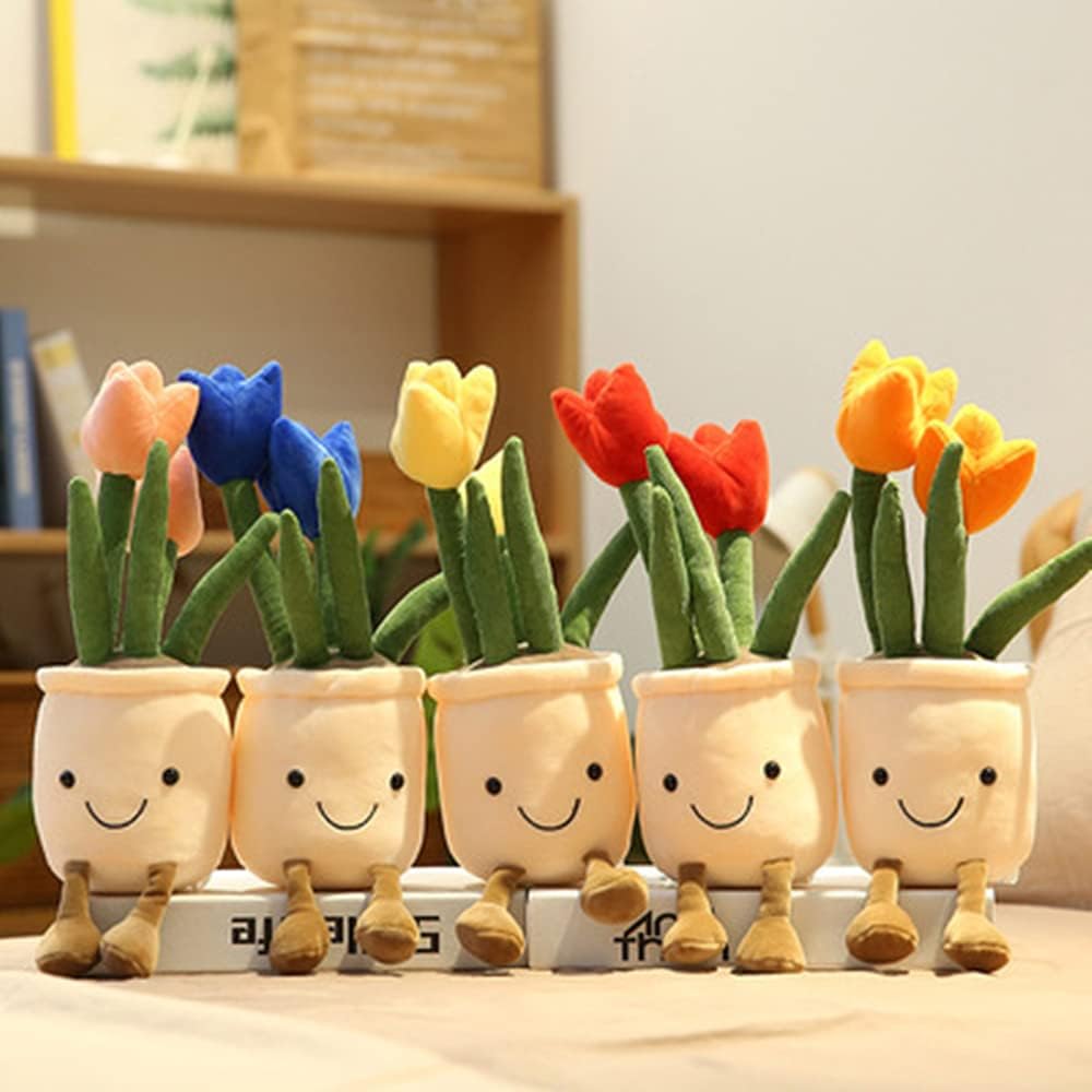 WuZhou Tulip Plush Pillow Toy