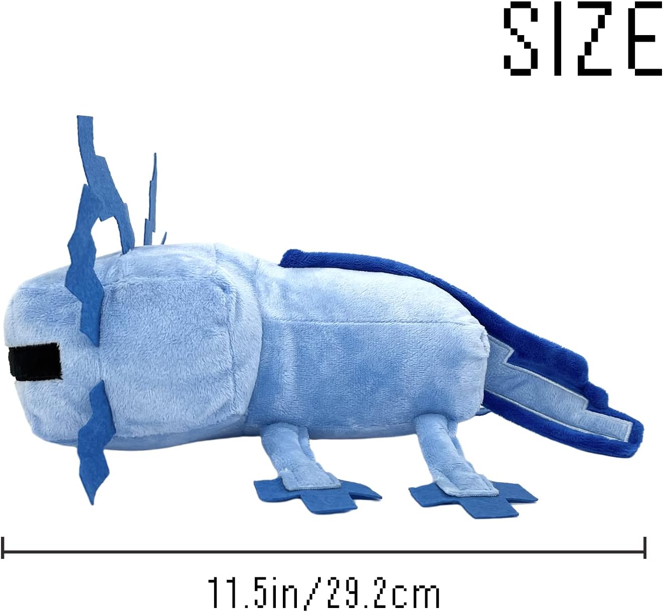 Blue Axolot Plush Stuffed Toy Throw Pillow Decoration
