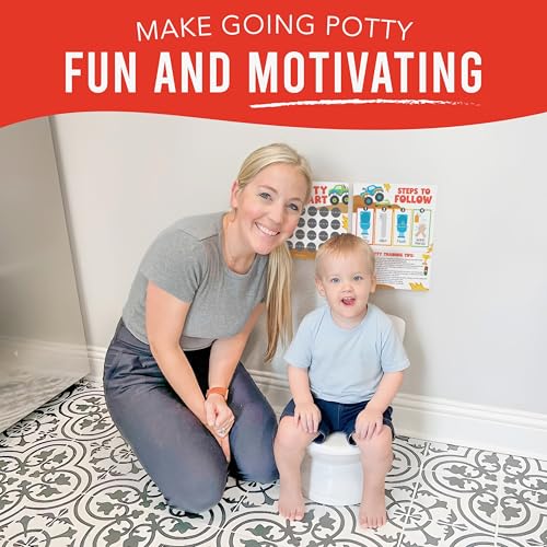 Hadley Designs Potty Training Chart for Toddlers Boys