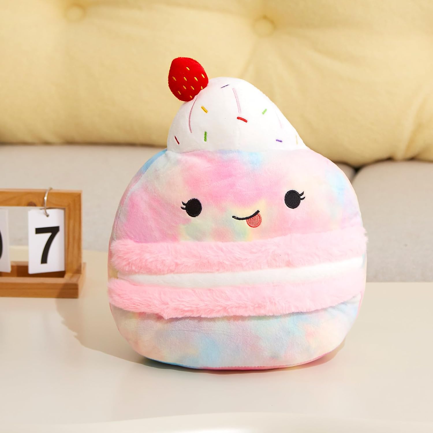 12 Inch Macaron Plush Pillow Stuffed Animal