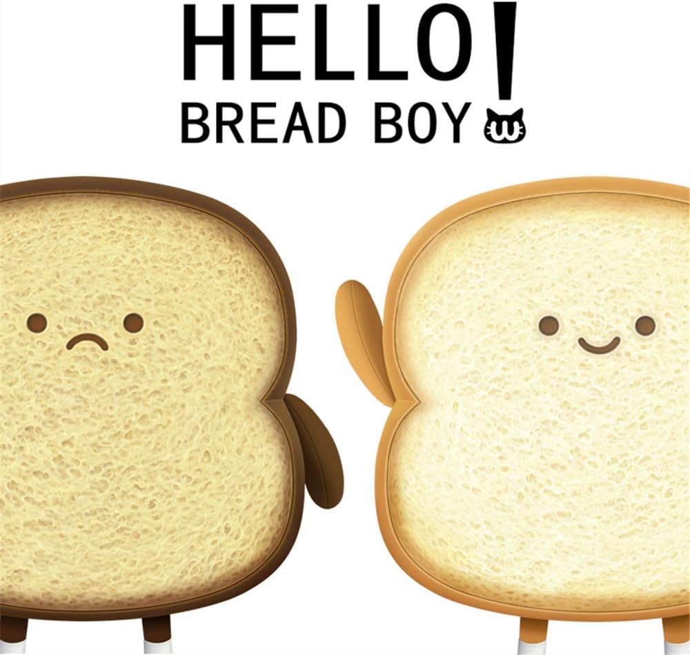 Funny Toast Bread Plush Pillow Toy