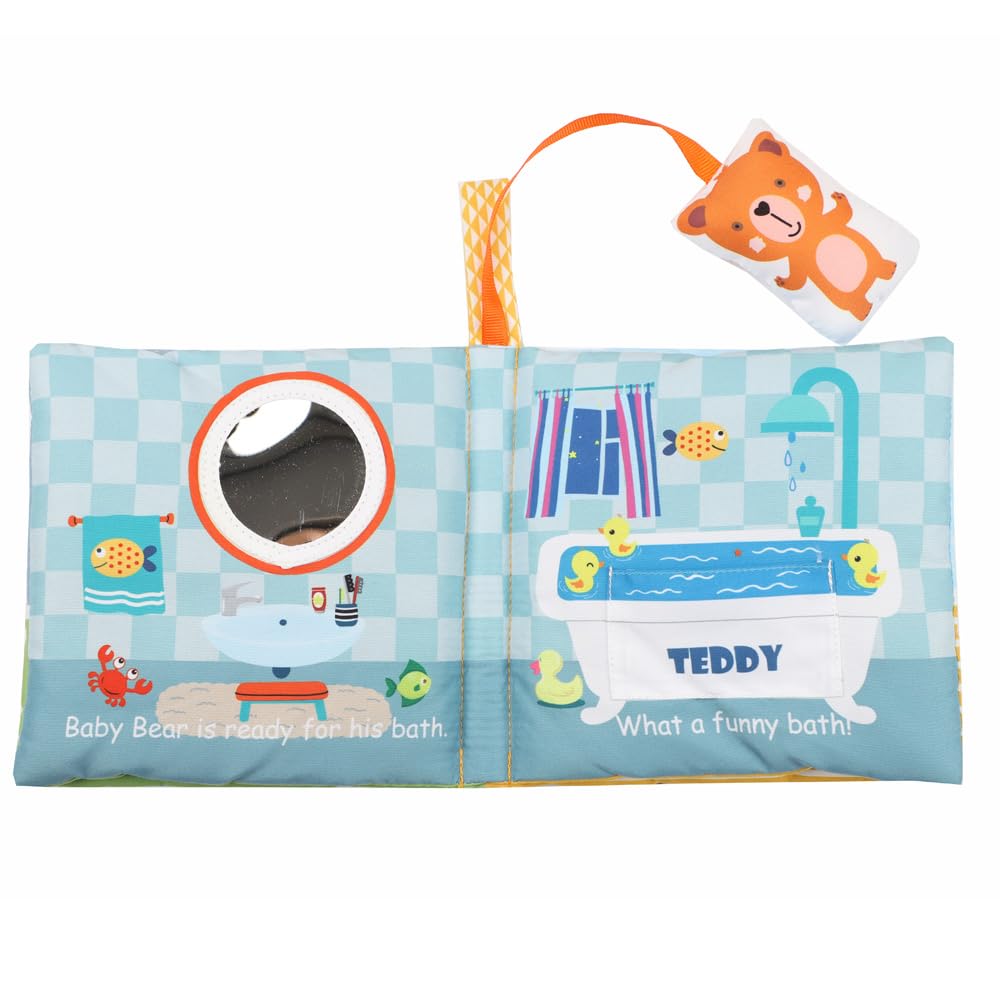 Teddy Bear Baby Book Activity Soft Book