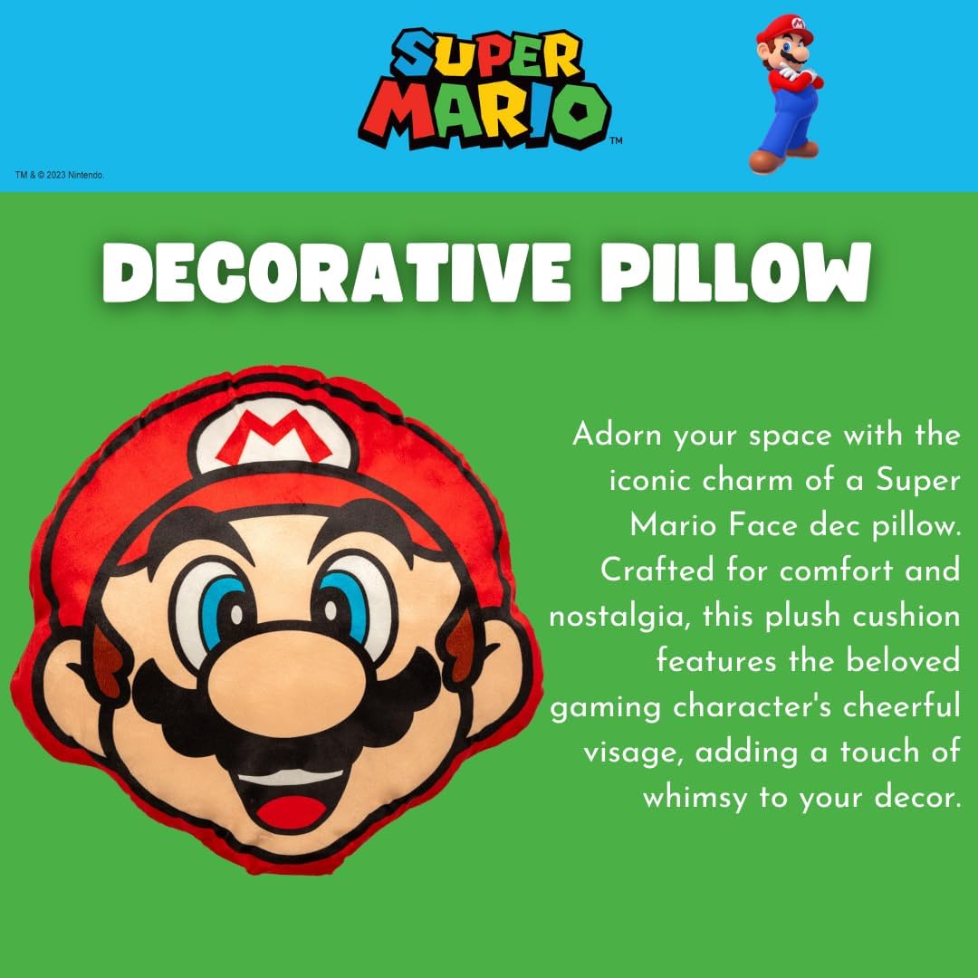 Franco Super Mario Plush Pillow
