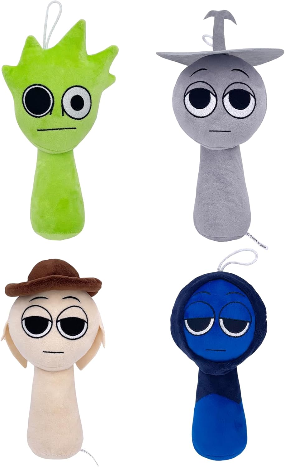 Super JAKES Sprunki Plush 4PCS Set