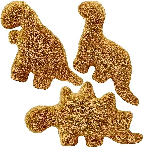 Dino Chicken Nugget Pillow Set 3PCS