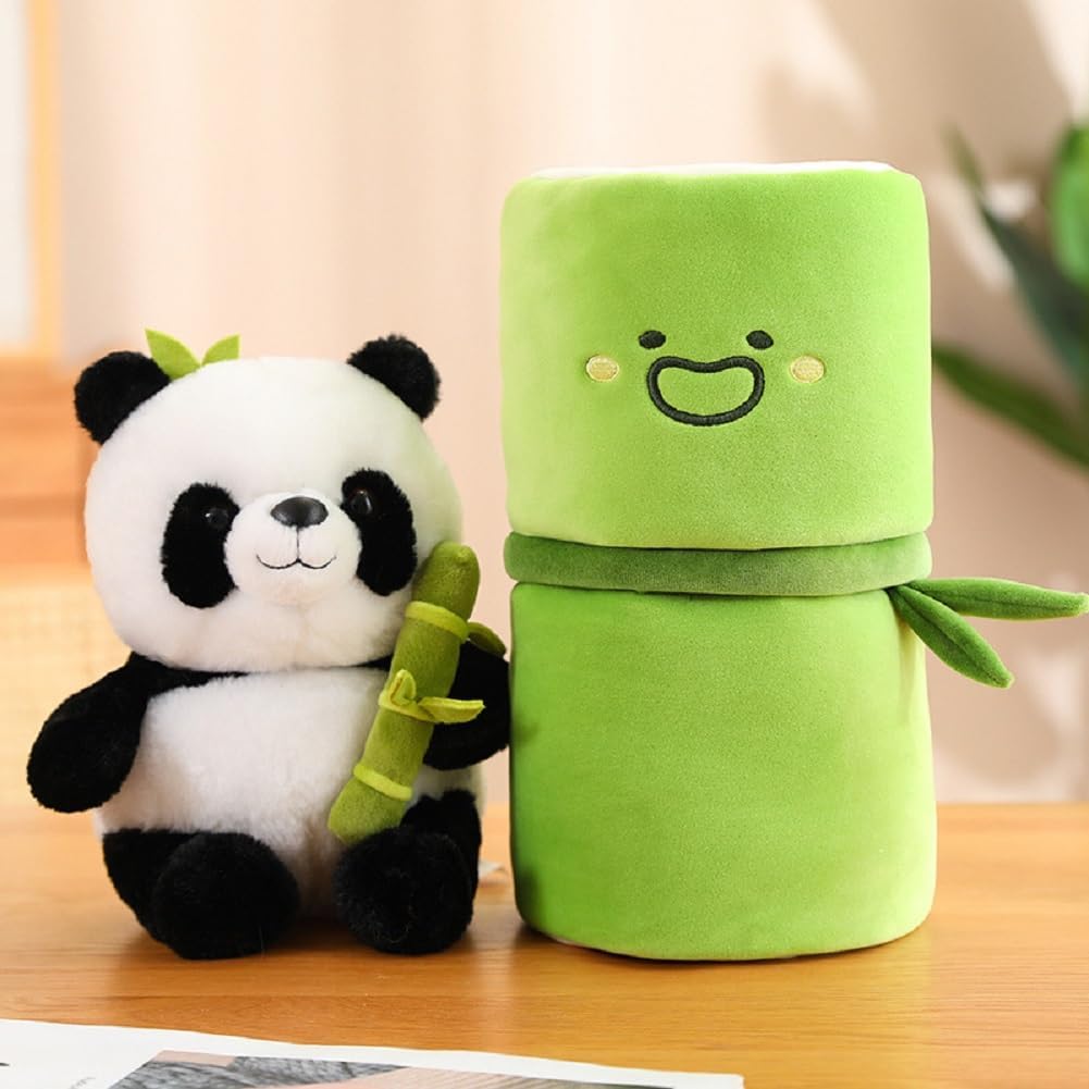Cute Panda Plush Toy Hugging Pillow for Kids