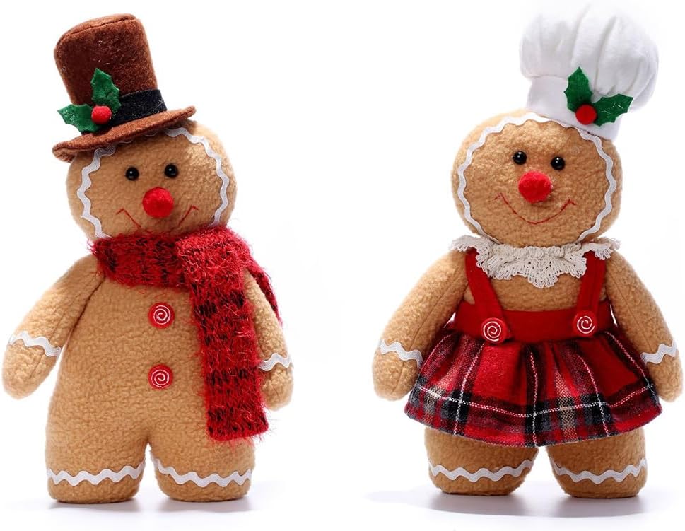118 Inch Christmas Gingerbread Plush Figure