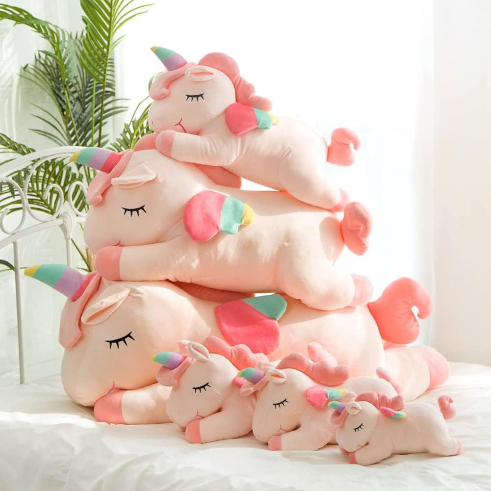 Cute Unicorn Plush Hugging Pillow Toy