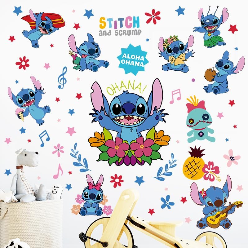 Aloha Ohana Wall Stickers for Kids