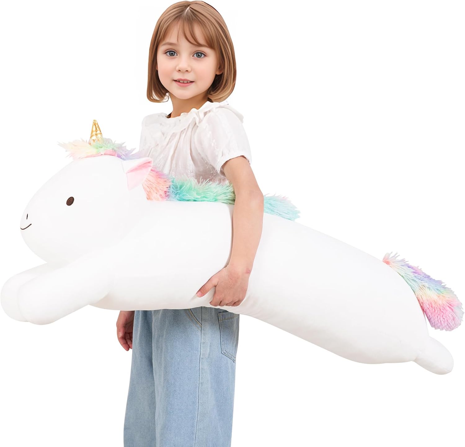 40 Inch Giant Unicorn Plush Pillow