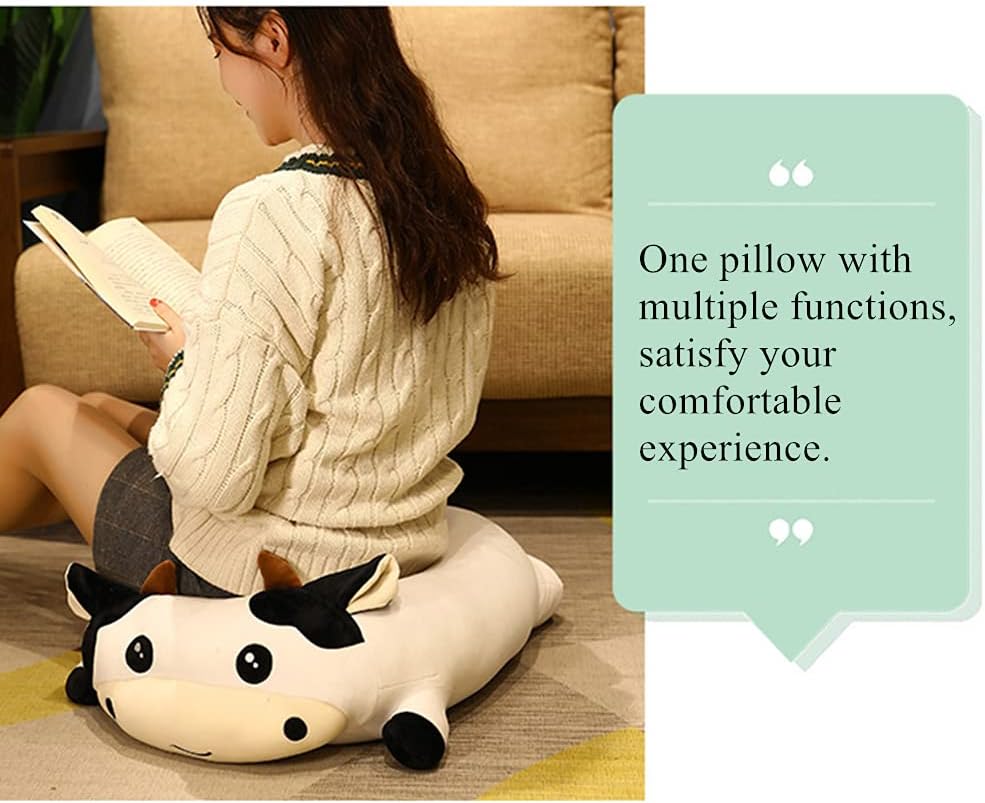 Wuyu Adorable Cow Plush Pillow
