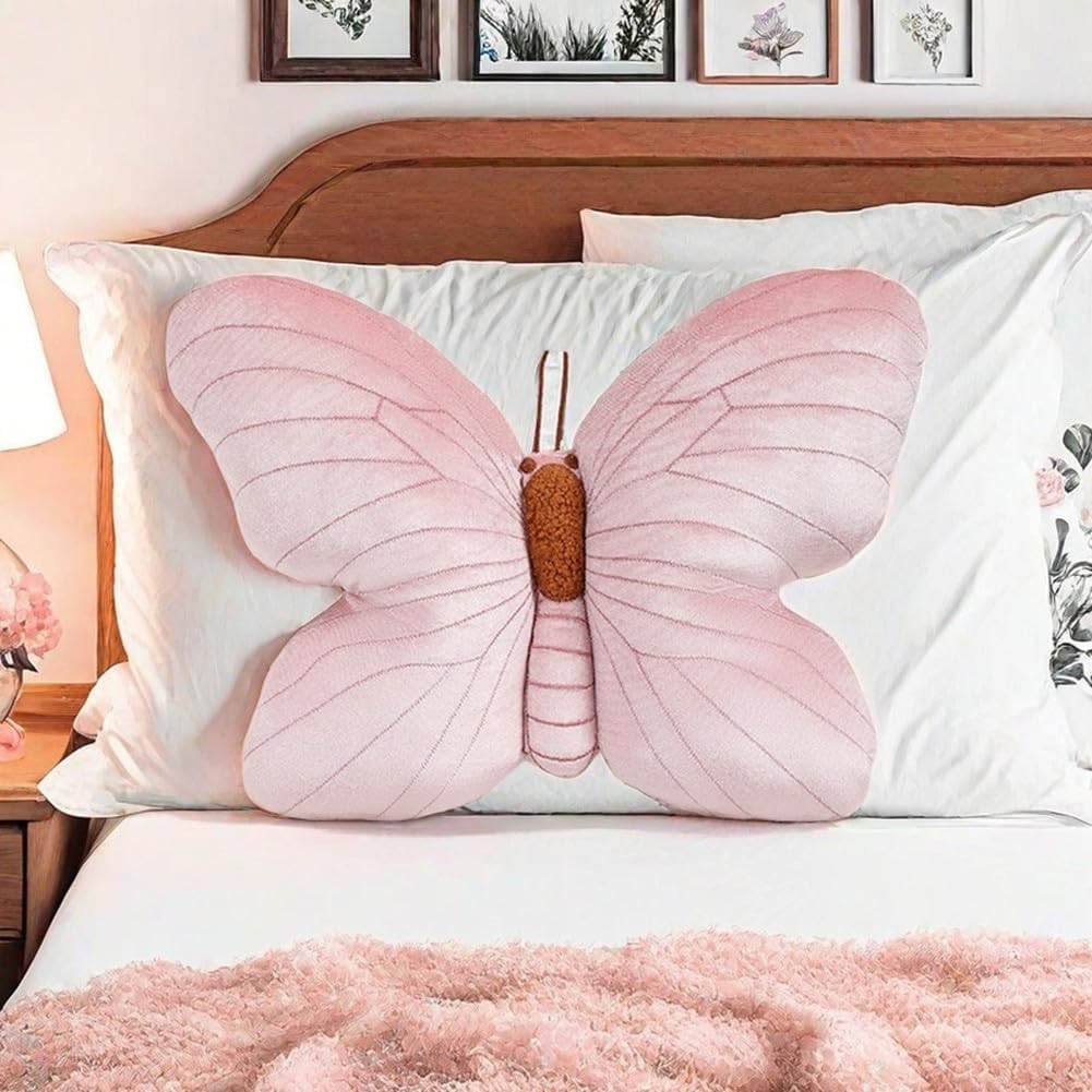 Butterfly Shaped Plush Pillow