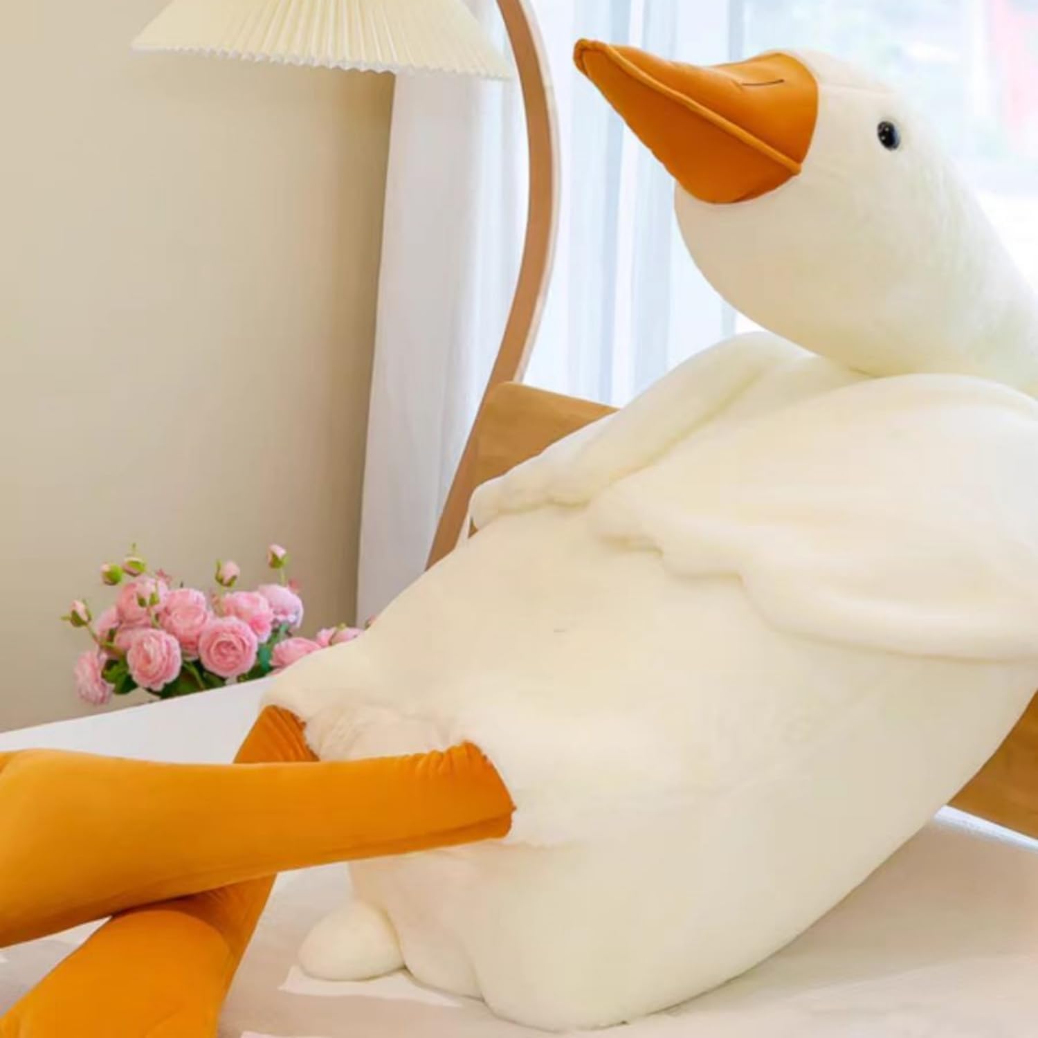Ryttir Giant Goose Plush Pillow