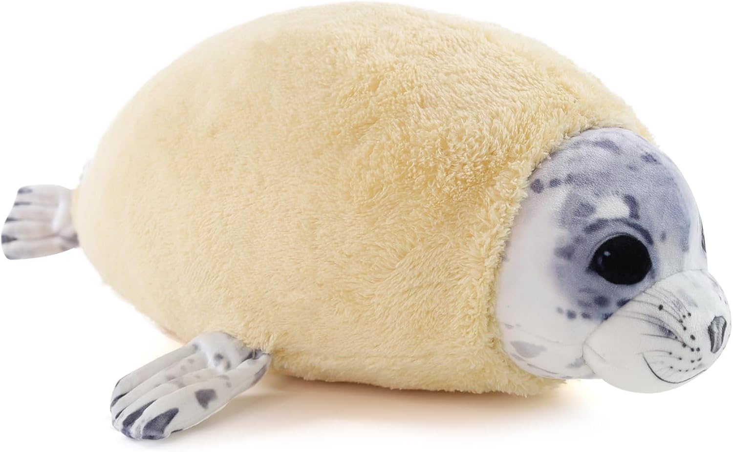 Chubby Blob Young Seal Plush Pillow Toy